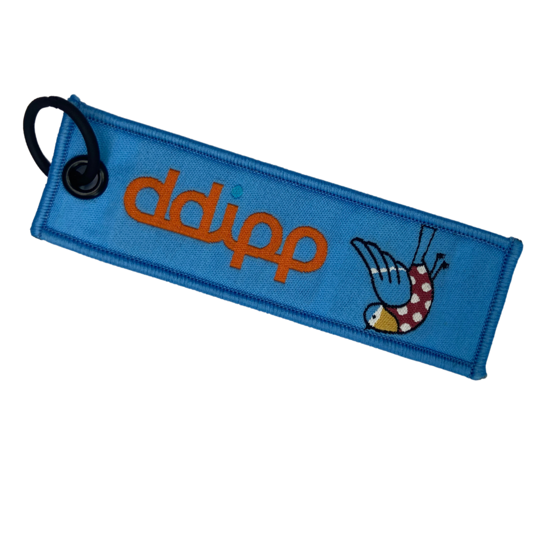 Bluetits Nametag/ Zip-pull