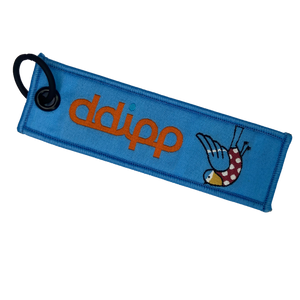 Bluetits Nametag/ Zip-pull