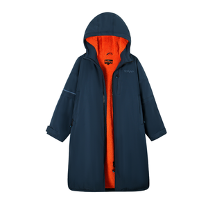 The ddipp® Sea Monster Hydro Junior - Stealth Ltd Edition is a recycled warm, lightweight and practical changing robe, or dry robe.